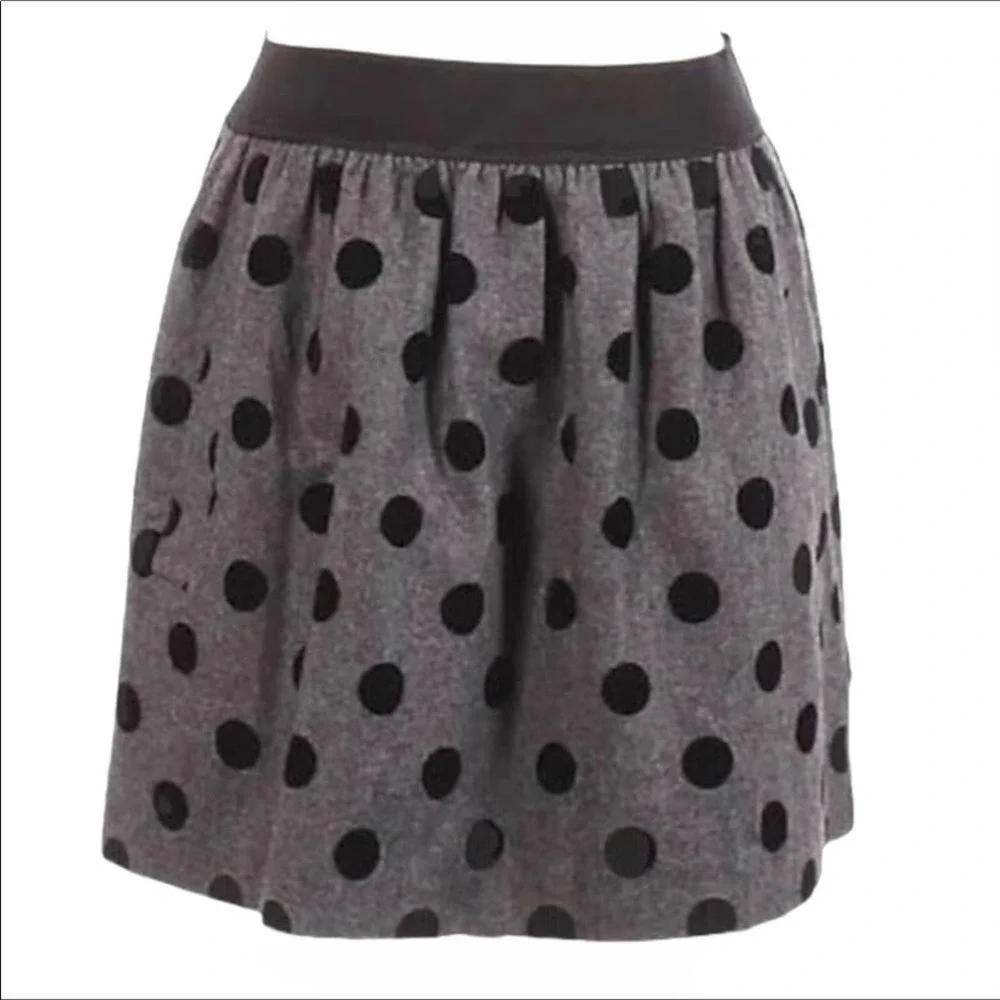 BODY by VICTORIA’S SECRET Polka Dot Wool Skirt